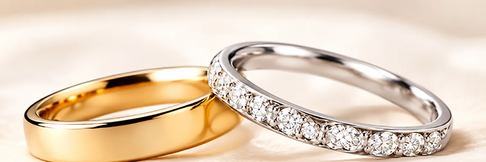 金の結婚指輪(リジュエルのジュエリーリフォーム)